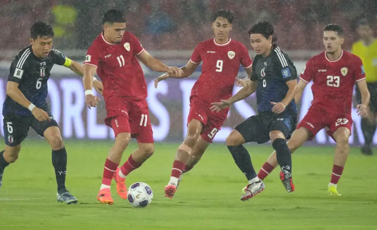 Japan beats Indonesia 4-0 to extend group lead in Asian World Cup qualifying